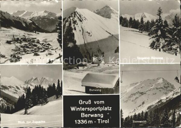 Berwang Tirol Wintersportplatz Skigebiet Zugspitze So