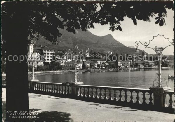 Gardone Garda Quiete pomeridiana