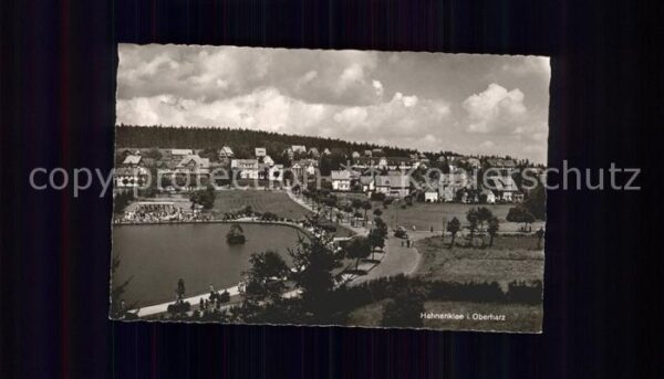 Hahnenklee-Bockswiese Harz Ortsansicht