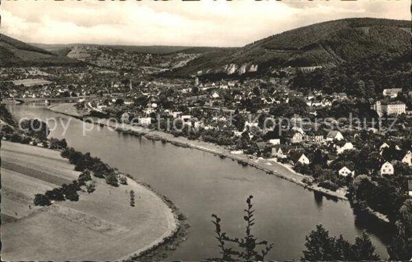 Neckargemuend mit Bergfeste Dilsberg