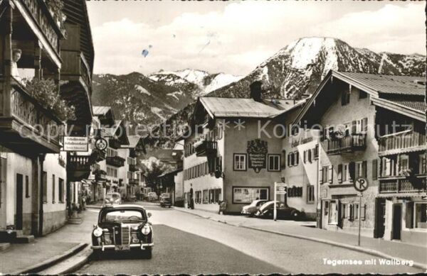 Tegernsee mit Wallberg
