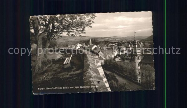 Gemuend Eifel Blick von der Dürener Strasse