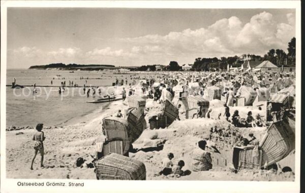 Groemitz Ostseebad Strandpartie