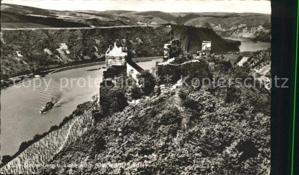 Kamp-Bornhofen Burg Sterrenberg und Liebenstein am Rhe