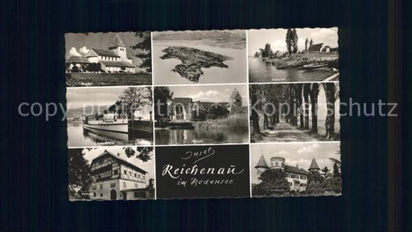 Insel Reichenau Oberzell Anlegestelle Rathaus Münster N