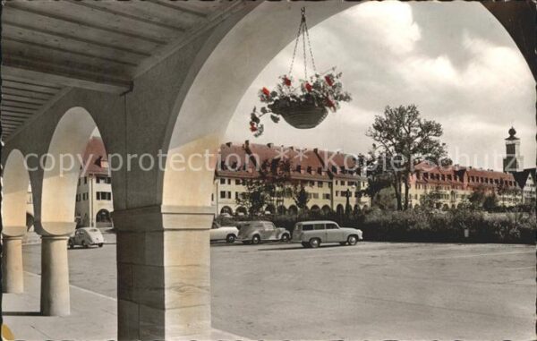 Freudenstadt Arkaden Marktplatz Höhenluftkurort Schw