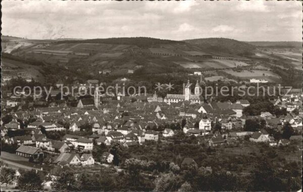 Bad Mergentheim Teilansicht vom Trillberg