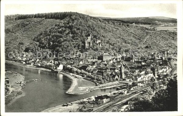 Wertheim Main mit Taubermündung in den Main