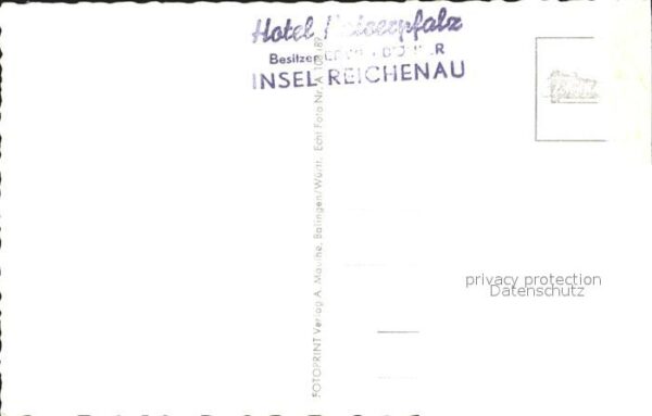 Insel Reichenau Münster Mittelzell Baumallee Oberzell N – Bild 2