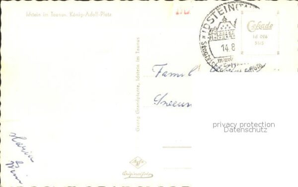 Idstein König Adolf Platz Fachwerkhäuser – Bild 2