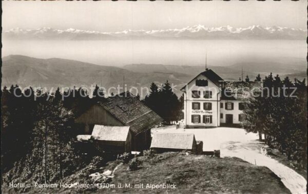 Badenweiler Hotel Pension Hochblauen Schwarzwald mi