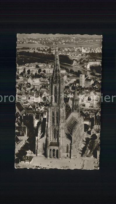 Ulm Donau Münster Höchste Kirche der Welt Flieger