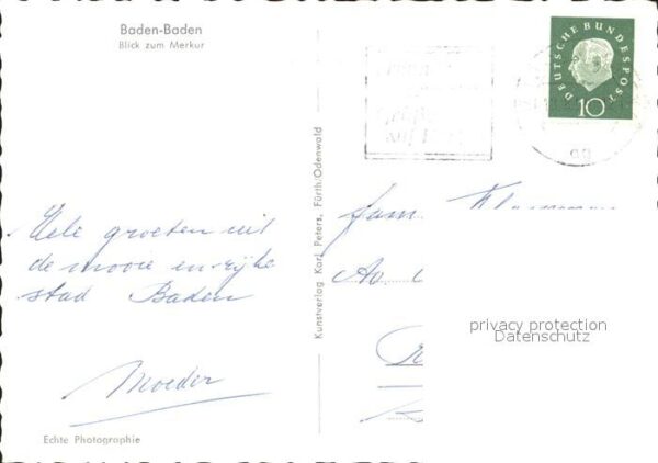 Baden-Baden Blick zum Merkur – Bild 2