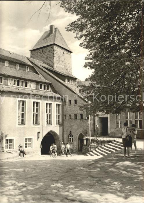 Hohnstein Saechsische Schweiz DJH Ernst Thälmann Jugendburg Jugendher