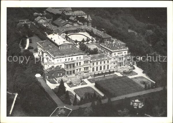 Bredeney Villa Hügel Fliegeraufnahme