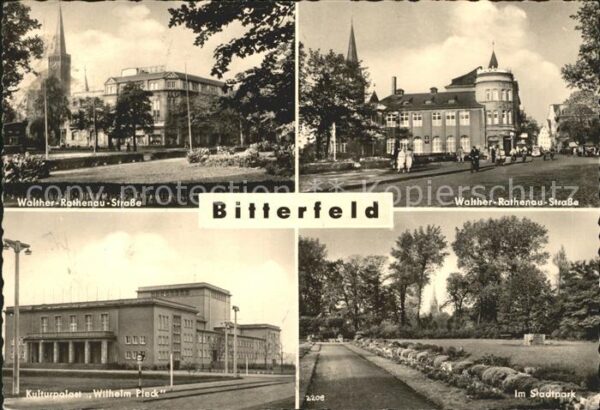 Bitterfeld Walther Rathenau Strasse Stadtpark Kult