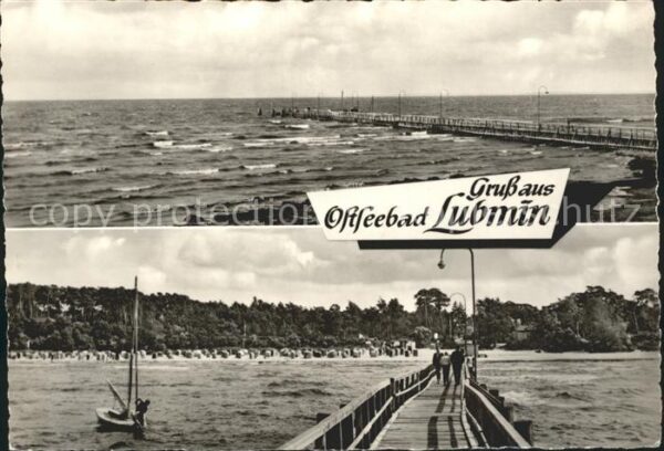 Lubmin Ostseebad Seebrücke Strand Ostseebad