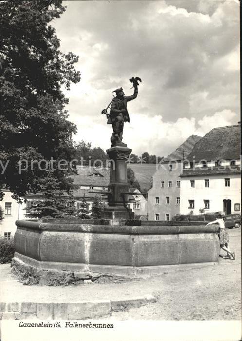 Lauenstein Erzgebirge Falknerbrunnen