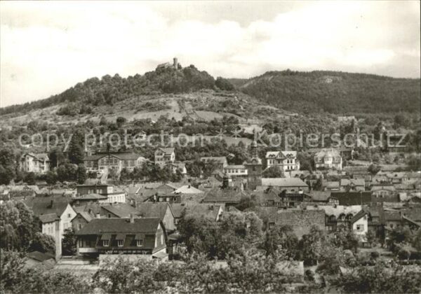 Bad Blankenburg Teilansicht mit Burg