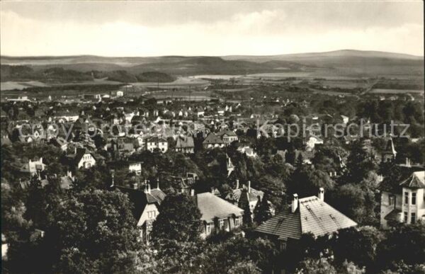Blankenburg Harz Panorama Blick vom Erholungsheim Harzha