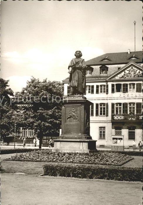 Bonn Rhein Beethovendenkmal Statue
