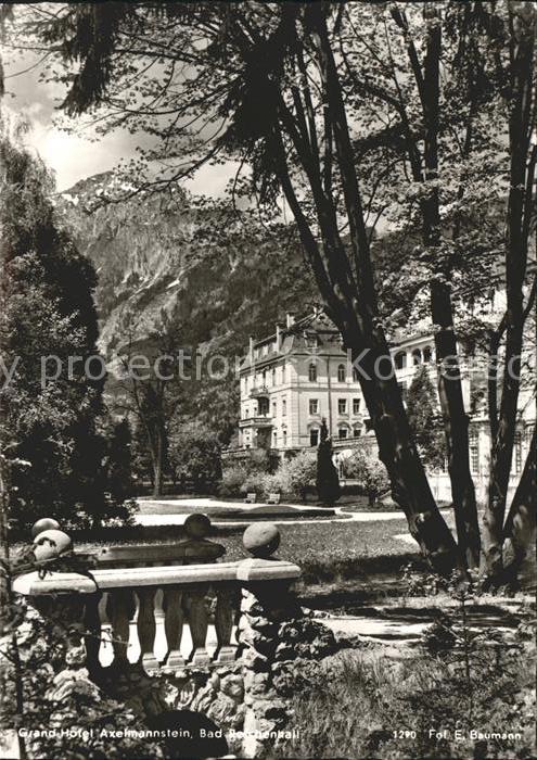 Bad Reichenhall Grand Hotel Axelmannstein Park
