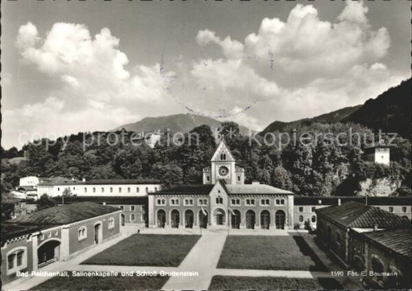 Bad Reichenhall Salinenkapelle und Schloss Gruttenstein