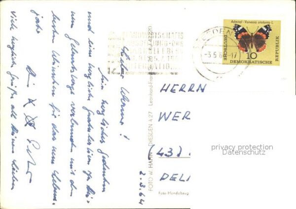 Dresden vor der Zerstörung 1945 Fliegeraufnahme – Bild 2