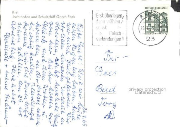 Kiel Yachthafen Segel Schulschiff Gorch Fock – Bild 2