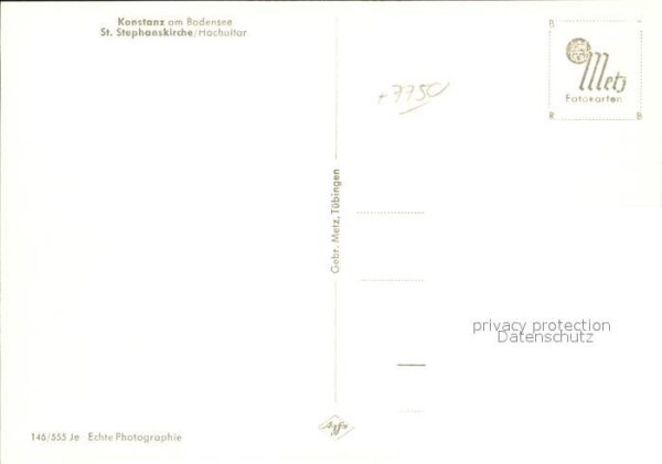 Konstanz Bodensee Hochaltar St Stephanskirche – Bild 2