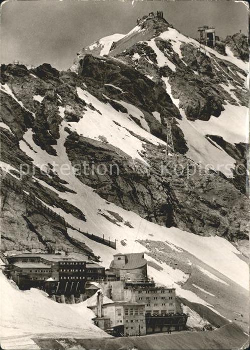 Garmisch-Partenkirchen Bayerische Zugspitzbahn Berghotel Schne