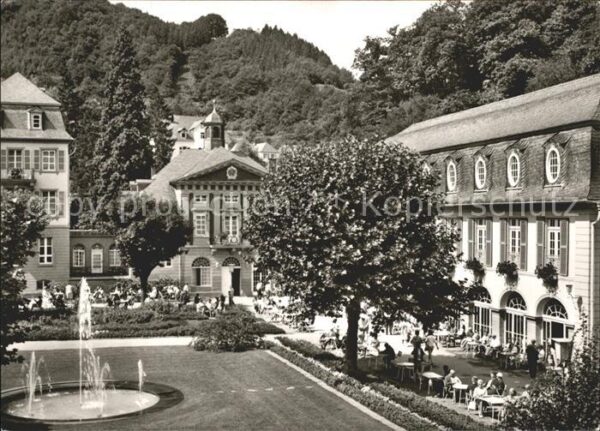 Bad Bertrich Kurgarten Springbrunnen