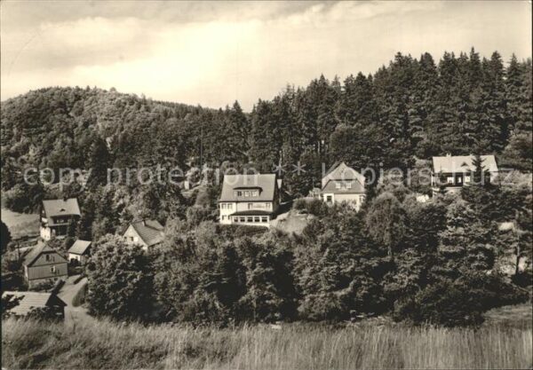Altenbrak Harz Teilansicht Luftkurort