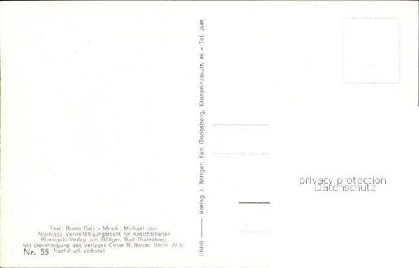 Liederkarte Der kleine Liebesvogel Walzer – Bild 2