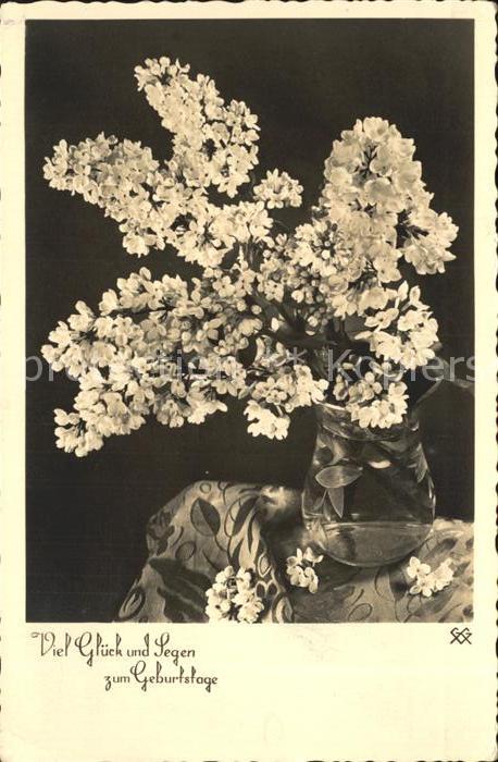 Geburtstag Glück Segen Blumen