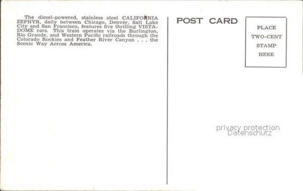 Eisenbahn California Zephyr – Bild 2
