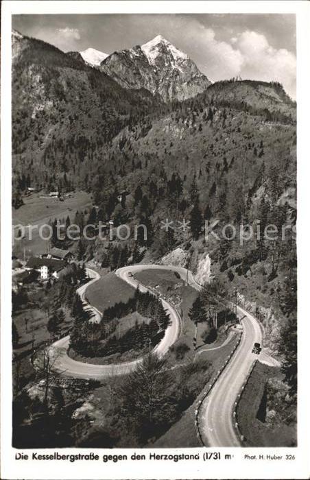 Foto Huber H. Nr. 326 Kesselbergstrasse Herzogstand