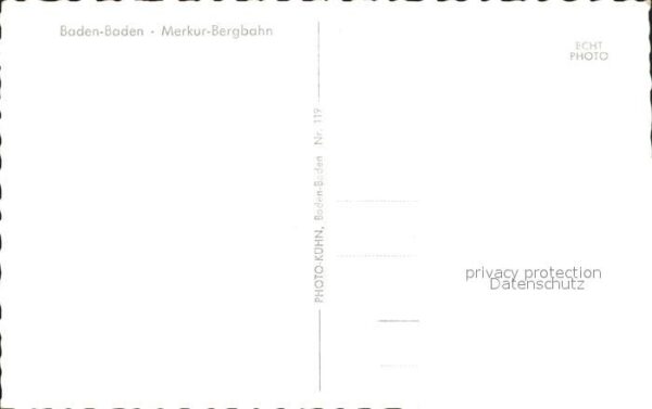 Zahnradbahn Baden-Baden Merkur-Bergbahn – Bild 2