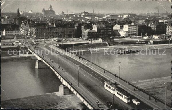 Strassenbahn Mannheim Kurpfalzbrücke