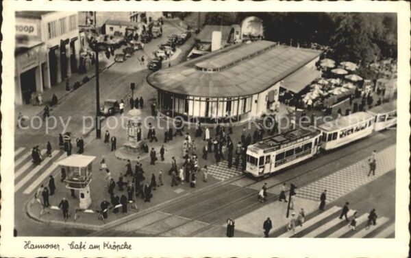 Strassenbahn Hannover Cafe am Kröpcke