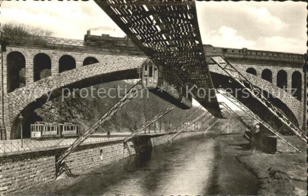 Schwebebahn Wuppertal-Elberfeld Sonnborner Brücke