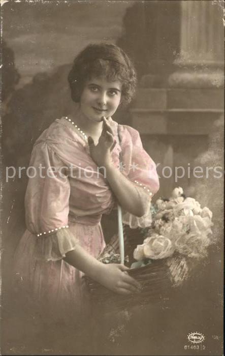 Foto Amag Nr. 61463/2 Frau Rosen