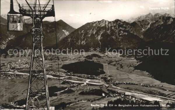 Seilbahn Hahnenkamm Reutte Tirol