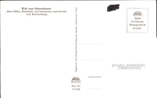 Seilbahn Hahnenkamm Reutte Tirol – Bild 2
