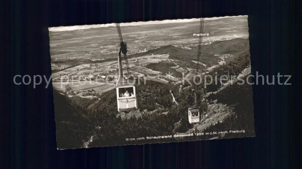 Seilbahn Schauinsland Schwarzwald