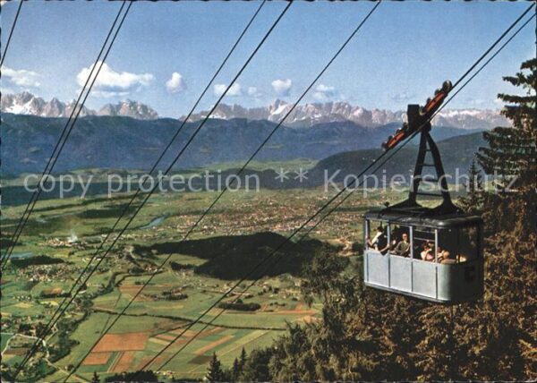 Seilbahn Kanzel Villach Julische Alpen