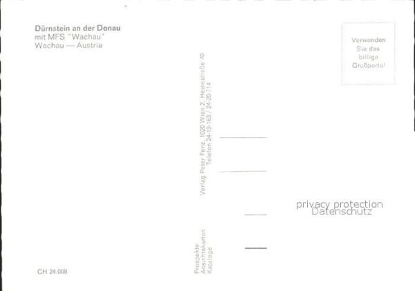 Motorschiffe MFS Wachau Dürnstein Donau – Bild 2
