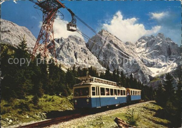 Zugspitzbahn Bayern Zahnradbahn Seilbahn Zugspitzgip