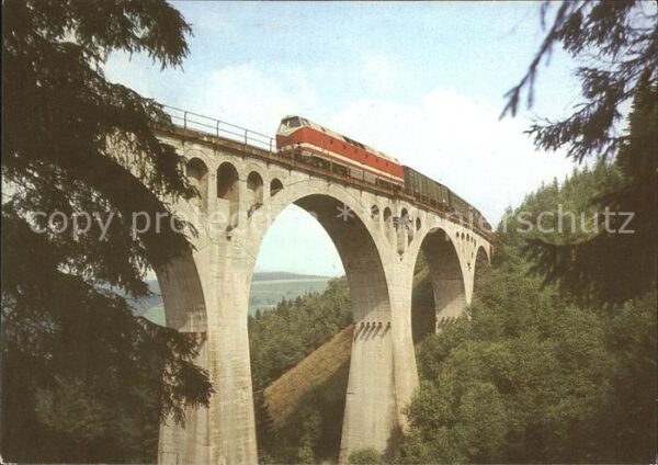 Eisenbahn Viadukt Thüringen