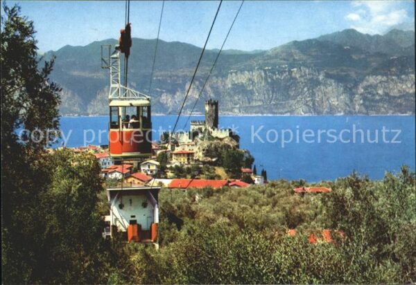 Seilbahn Lago di Garda-Malcesine Castello Scalig